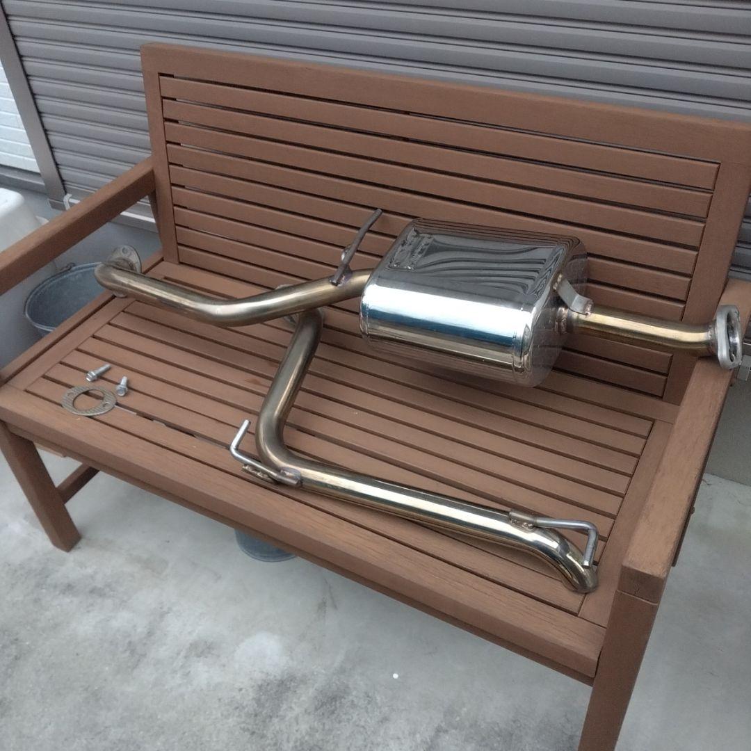 サクソンレーシング　ダウンテールマフラーJB64