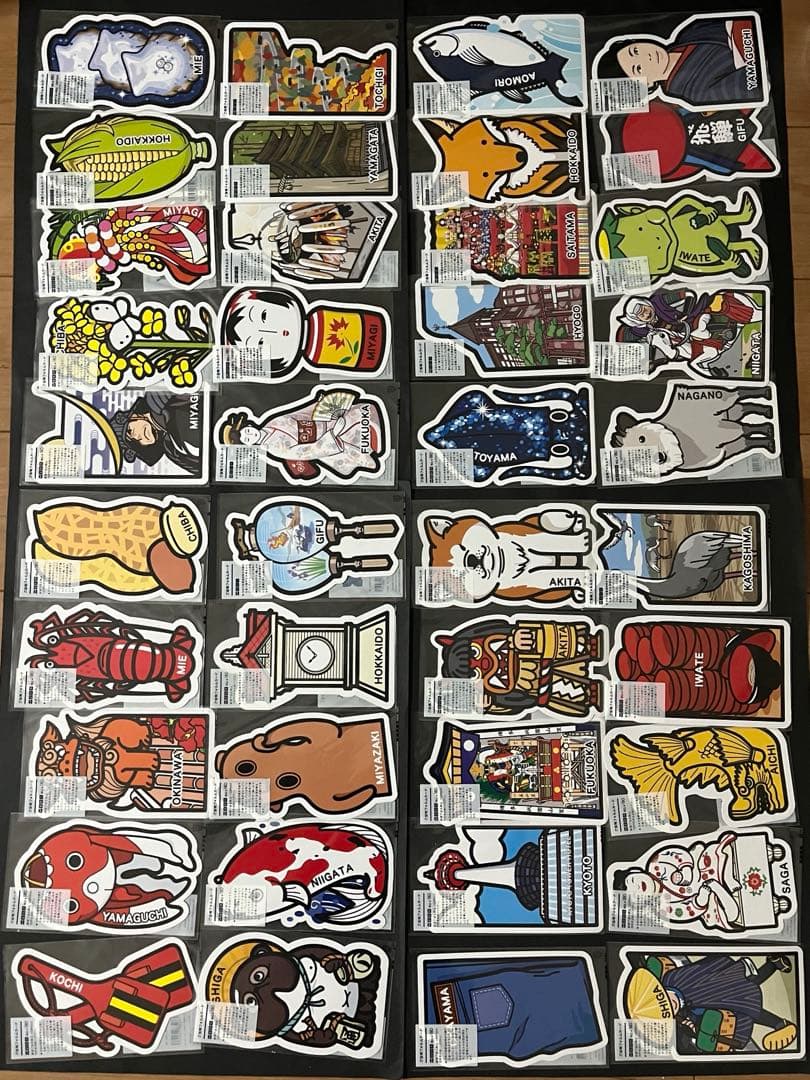 ご当地フォルムカード　まとめ売り　160枚①