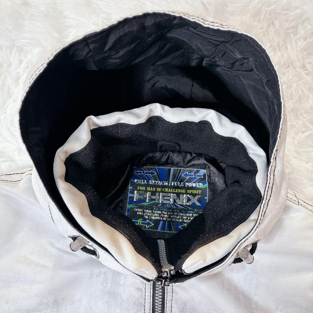 Phenix スノボ スキーウェア セットアップ メンズ 白　黒　ハーフジップ