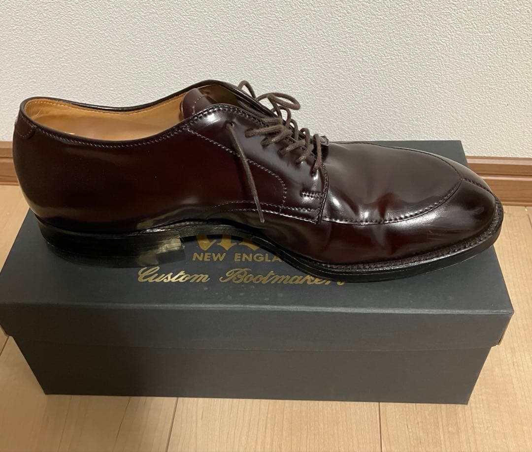 【使用数回】オールデン　バーガンディコードバン 54321 9ハーフD