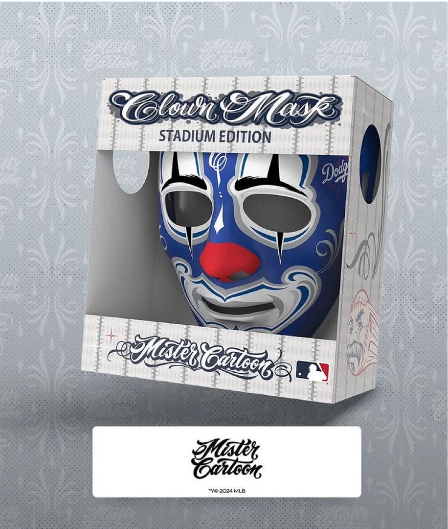 ボ*ズ様 Mr Cartoon MLB CLOWN MASK Dodgers
