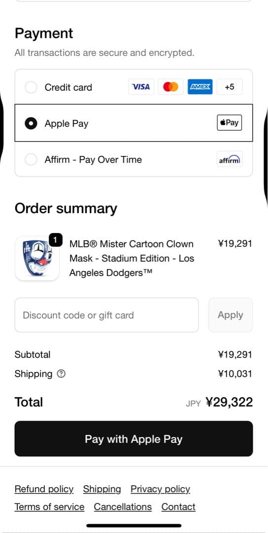 ボ*ズ様 Mr Cartoon MLB CLOWN MASK Dodgers