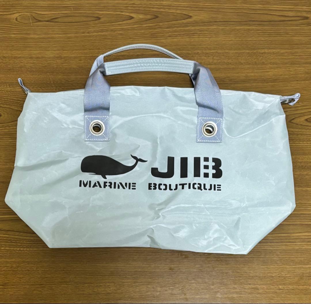 【JIB】限定カラー　ミスティブルー　ファスナートート　M ジムなど