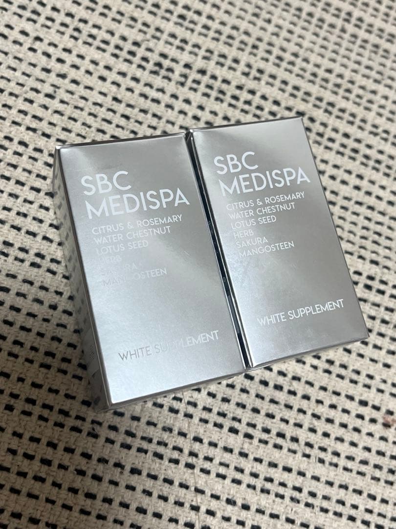 SBC MEDISPA ホワイトサプリメント 2個セット 飲む日焼け止め