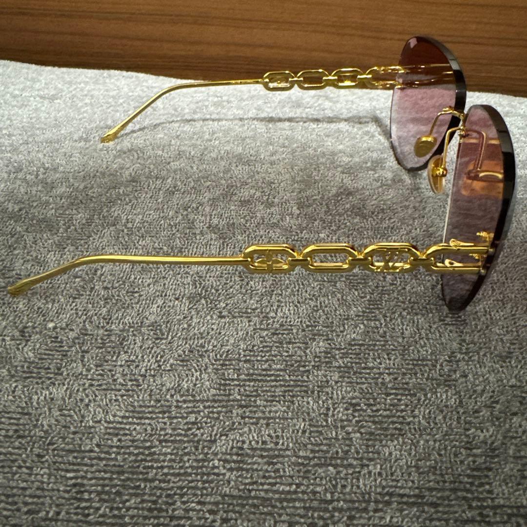 ルイヴィトン サングラス ジュエル キャットアイ
