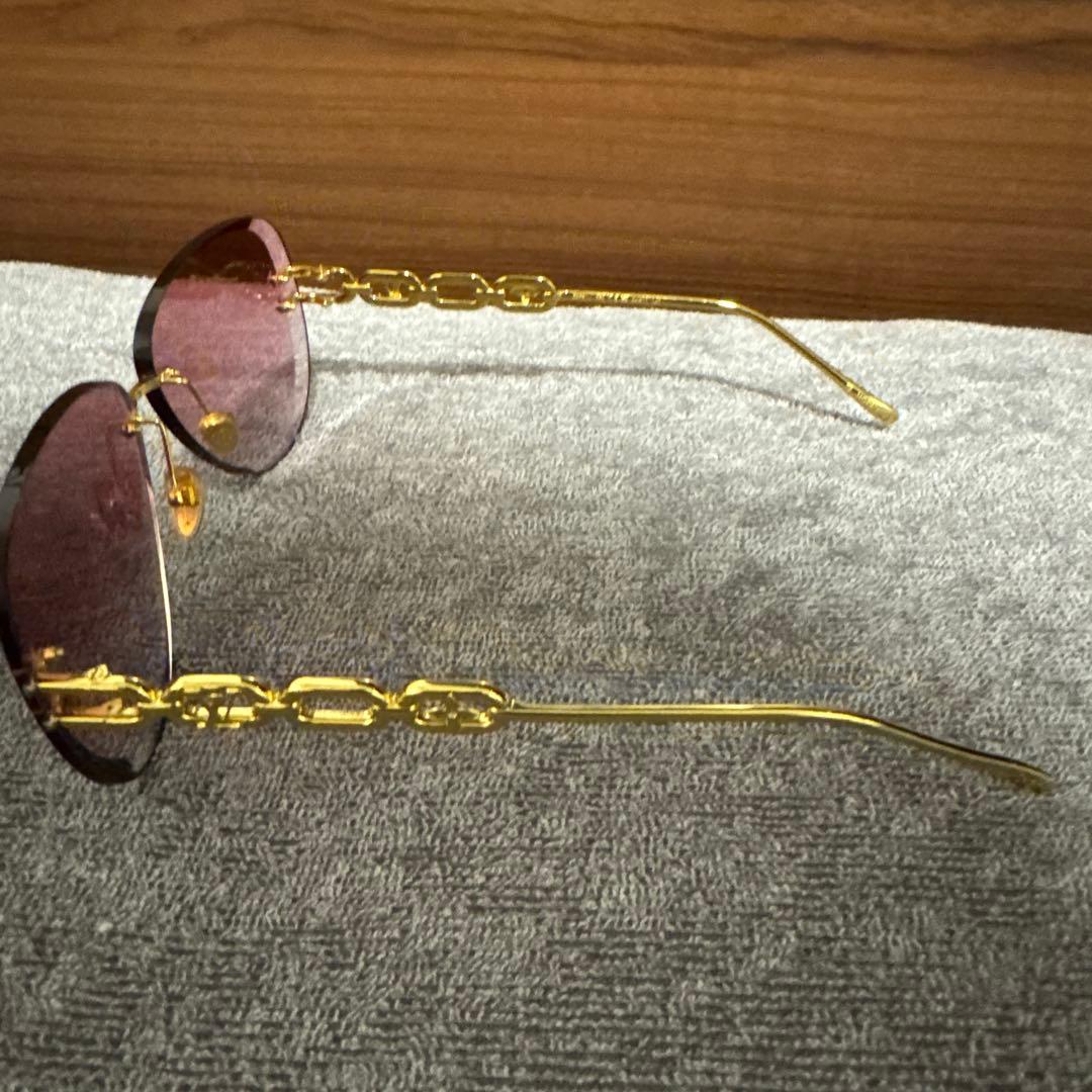 ルイヴィトン サングラス ジュエル キャットアイ