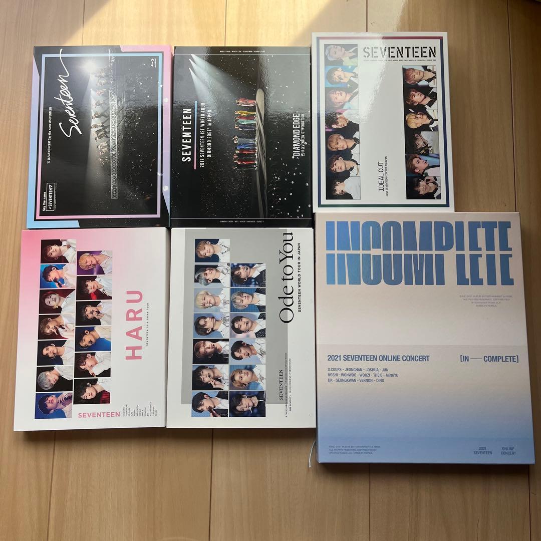 seventeen セブチ セブンティーン Blu-ray まとめ売り
