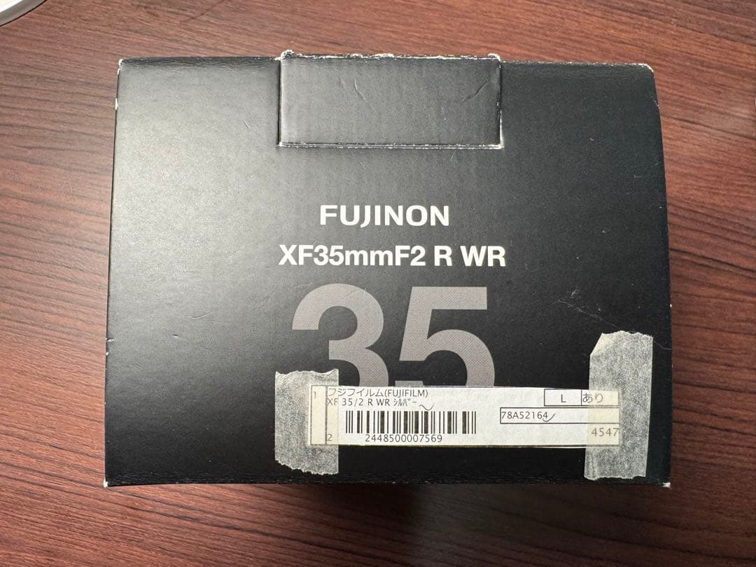FUJIFILM XF35mmF2 R WR シルバー