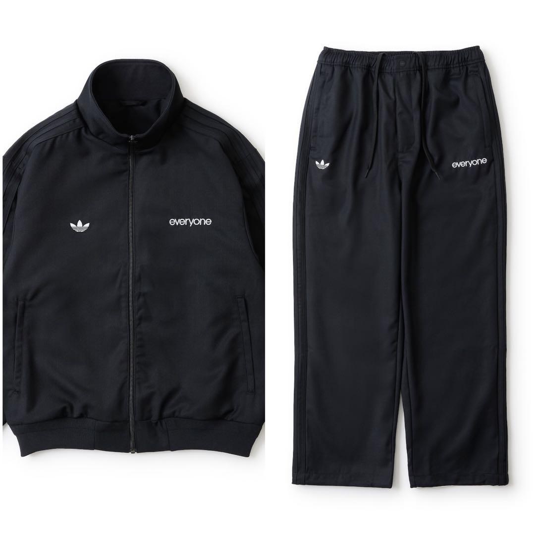 adidas everyone TRACK TOP セットアップ ブラック