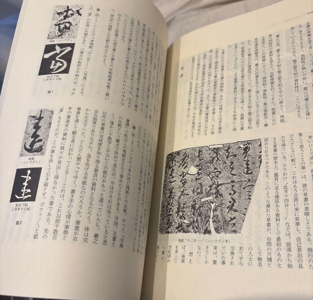 昭和57年発行 王義之書蹟大系 乾坤 2帙 全14冊 宇野雪村 東京美術