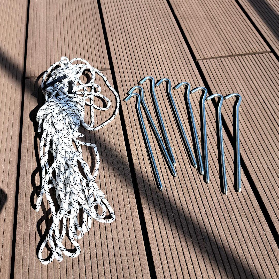 FIELDOOR タープテント (3×3m)軽量アルミ強化版