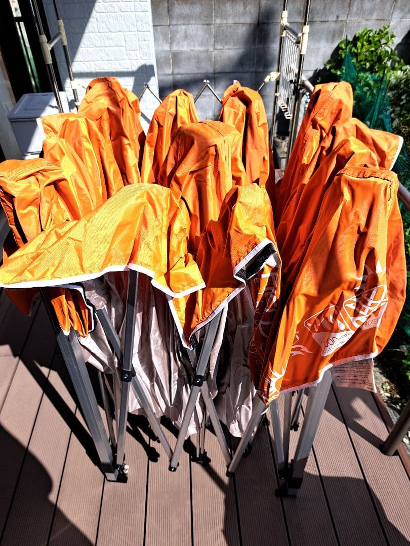 FIELDOOR タープテント (3×3m)軽量アルミ強化版