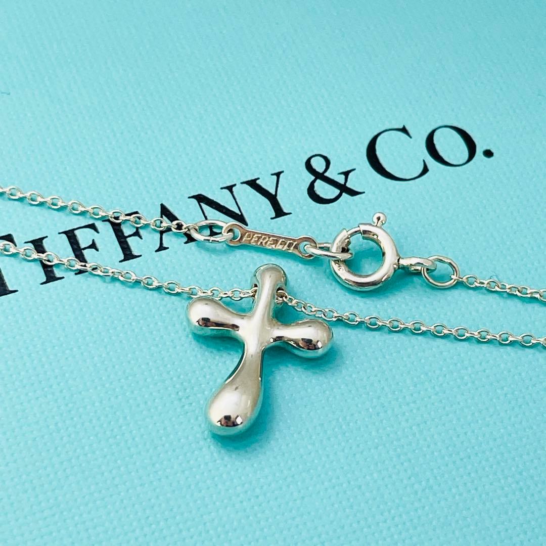 【正規品】ティファニー クロスネックレス エルサ・ペレッティシルバー 925