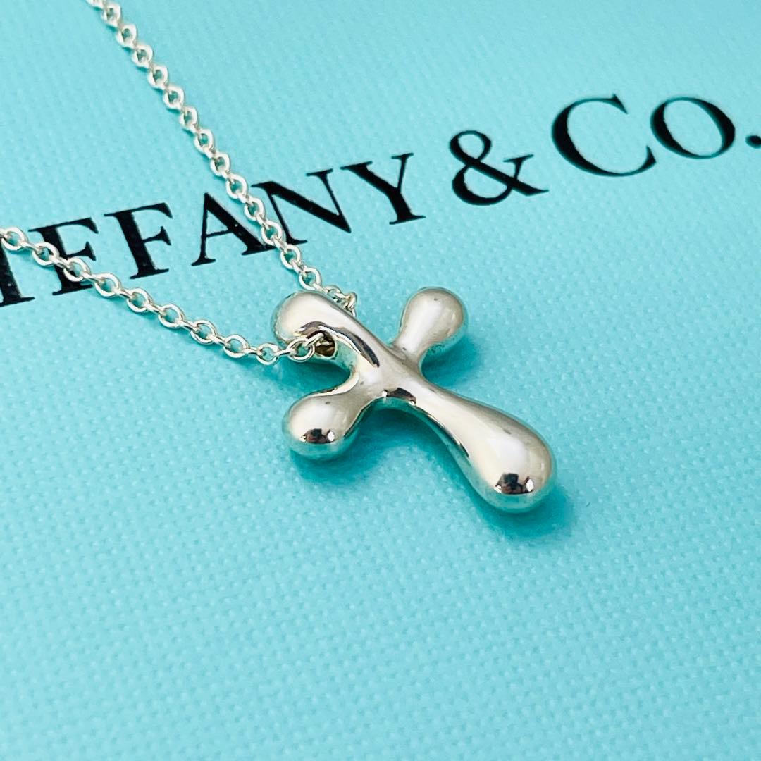 【正規品】ティファニー クロスネックレス エルサ・ペレッティシルバー 925