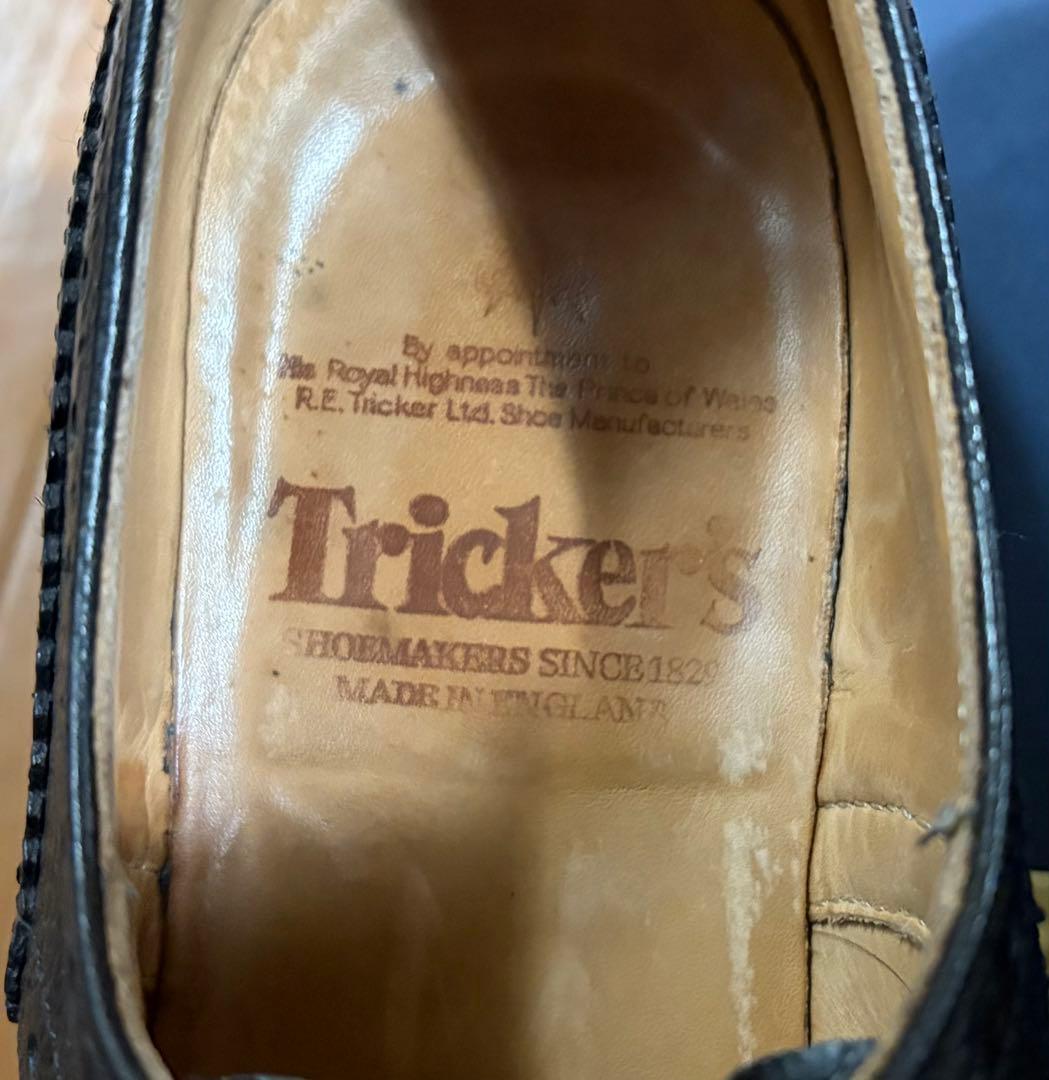 【純正箱付】Tricker's Bourton 6 1/2 FIT5 black