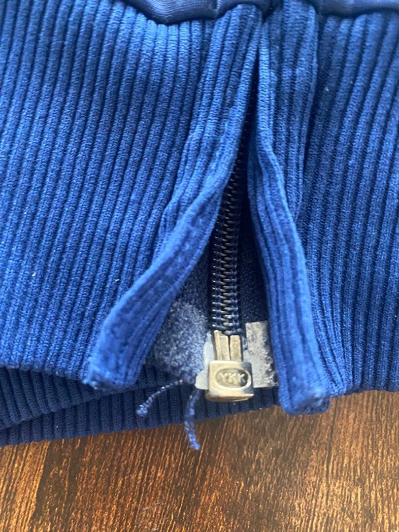 70's adidas トラックジャケット　ネイビー　希少　西ドイツ