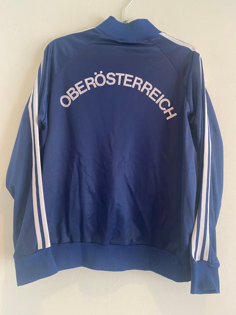 70's adidas トラックジャケット　ネイビー　希少　西ドイツ