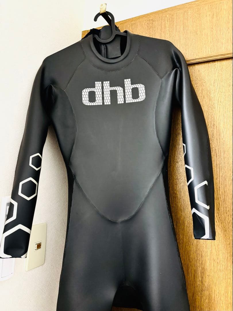 お値下げ中！値引きご相談ください！ dhb ブラック フルスーツ ウェットスーツ