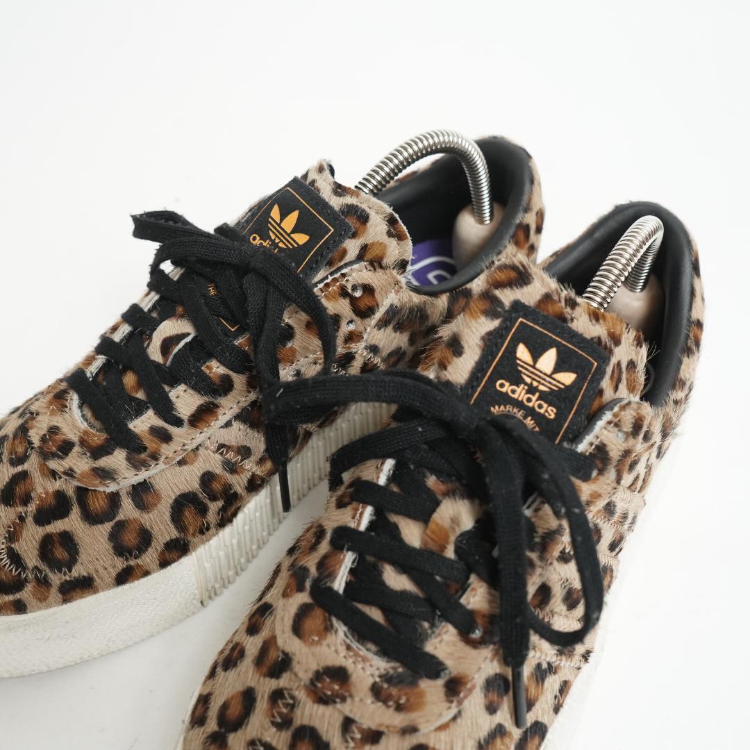 【美品】adidas SAMBAROSE W ハラコ スニーカー 24cm
