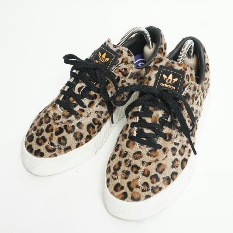 【美品】adidas SAMBAROSE W ハラコ スニーカー 24cm