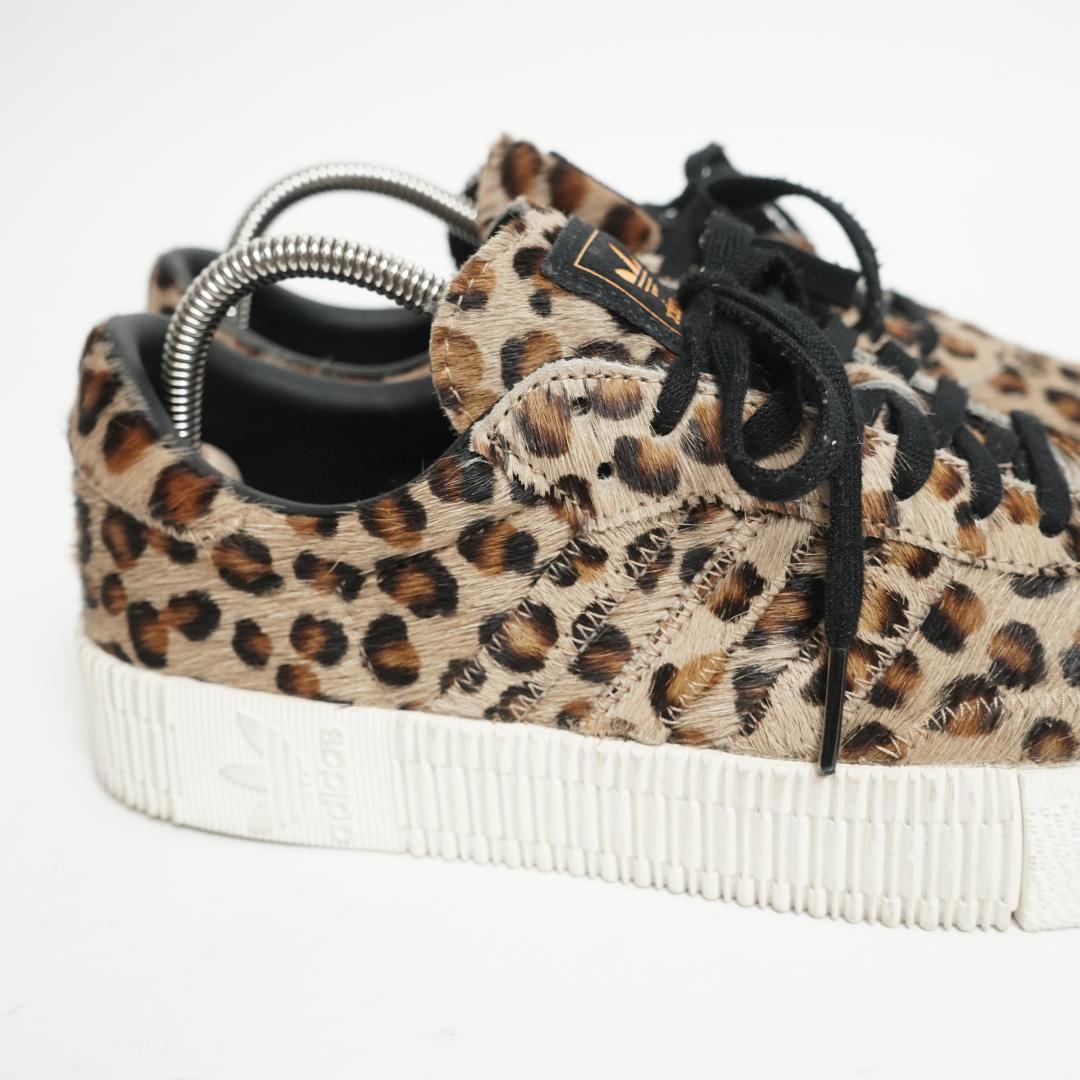 【美品】adidas SAMBAROSE W ハラコ スニーカー 24cm