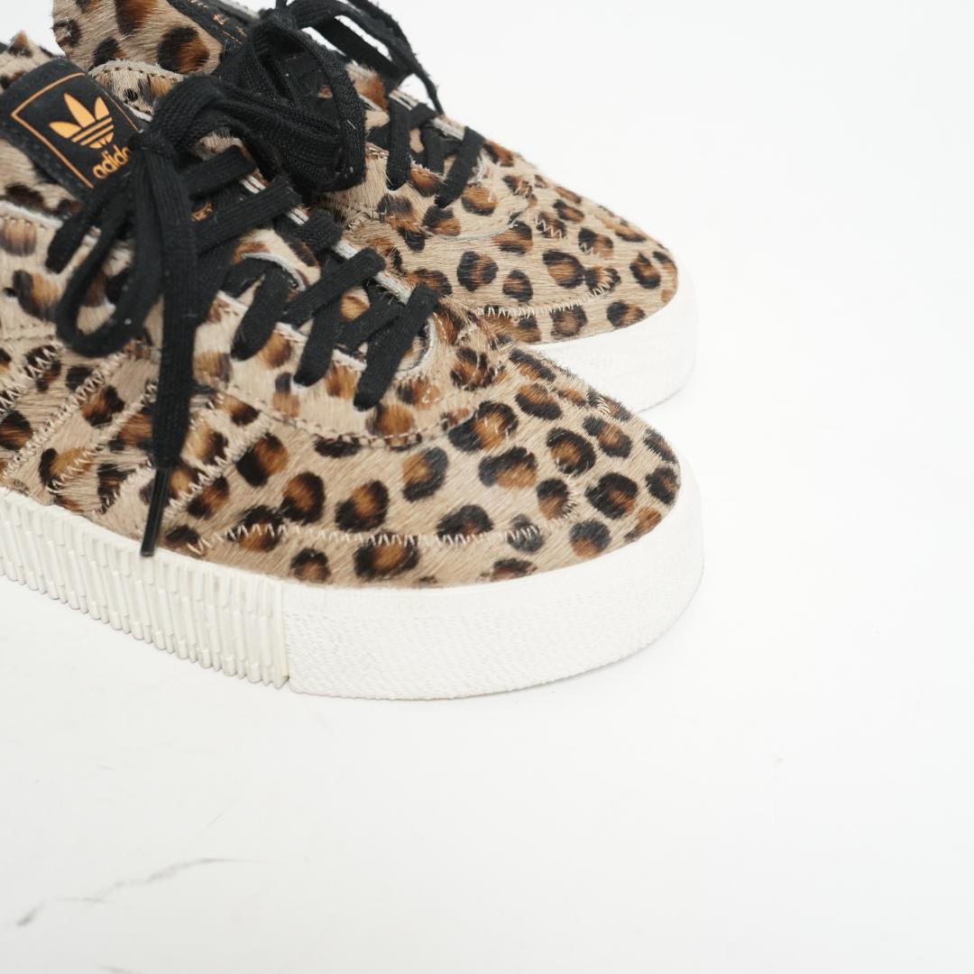 【美品】adidas SAMBAROSE W ハラコ スニーカー 24cm