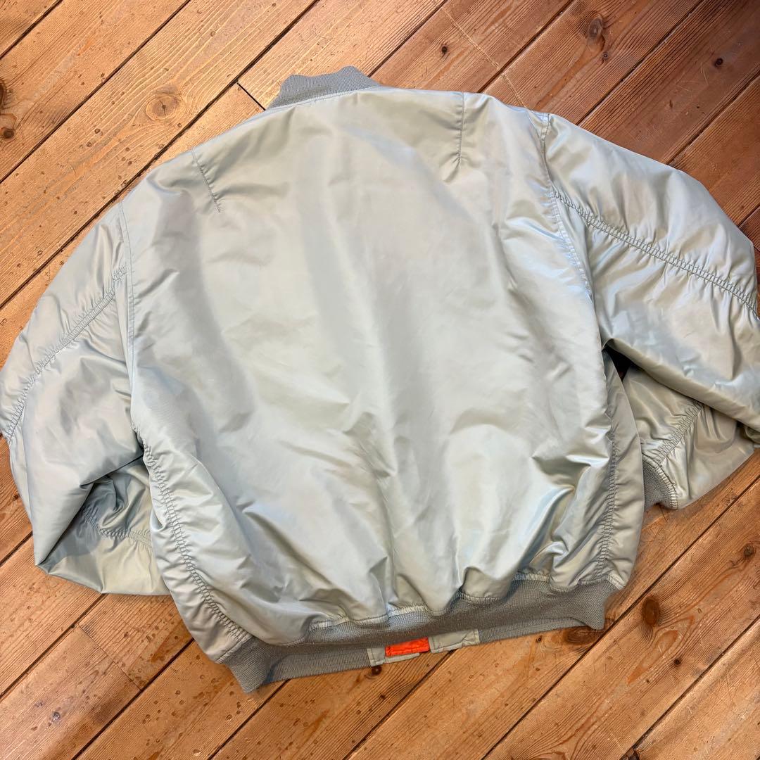 OLD UNIQLO MA-1 フライトジャケット シルバー