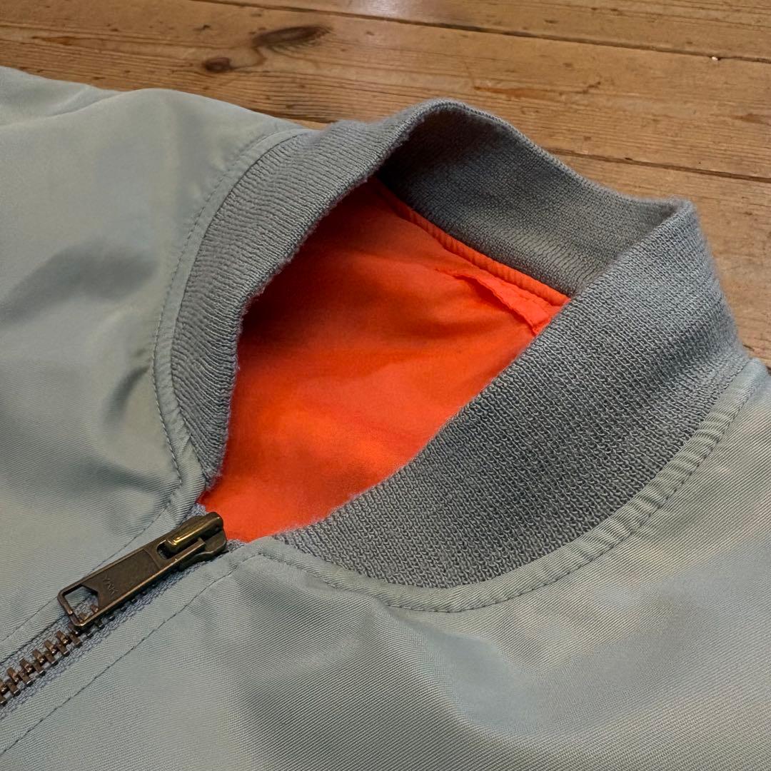 OLD UNIQLO MA-1 フライトジャケット シルバー