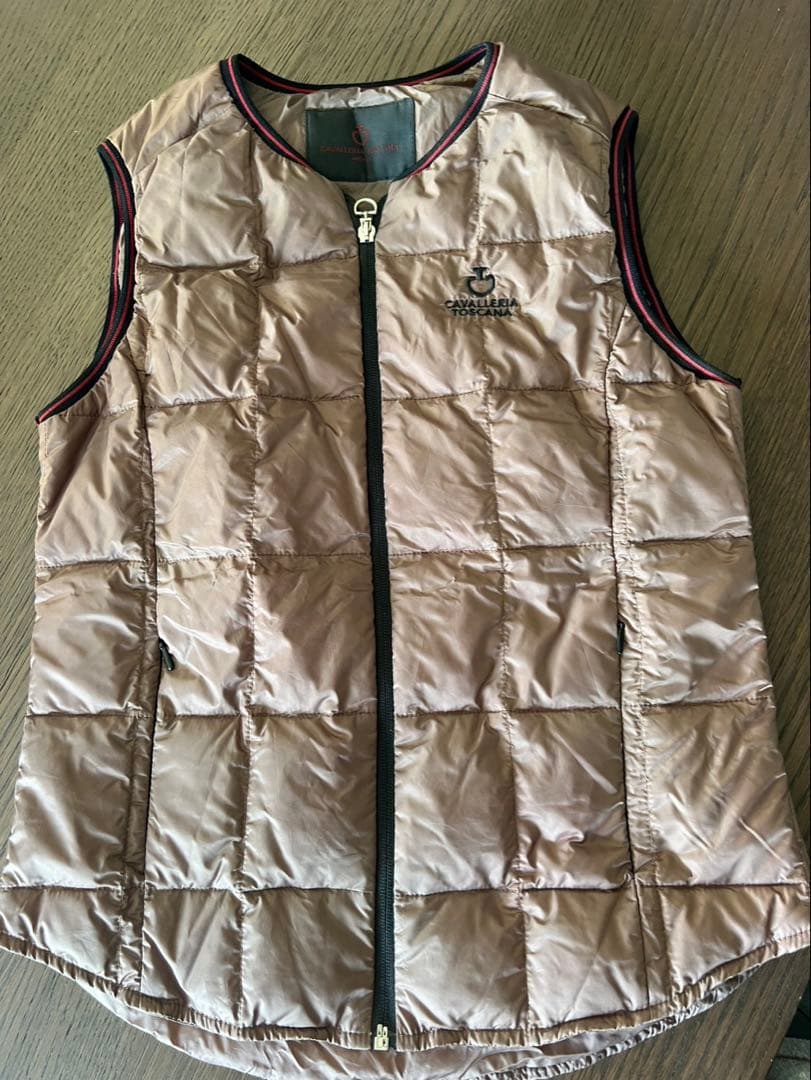Cavalleria Toscana キルティングベスト ベージュ