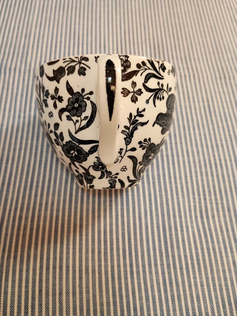 バーレイ ブラック リーガルピーコック カップ＆ソーサー+サンドイッチプレート