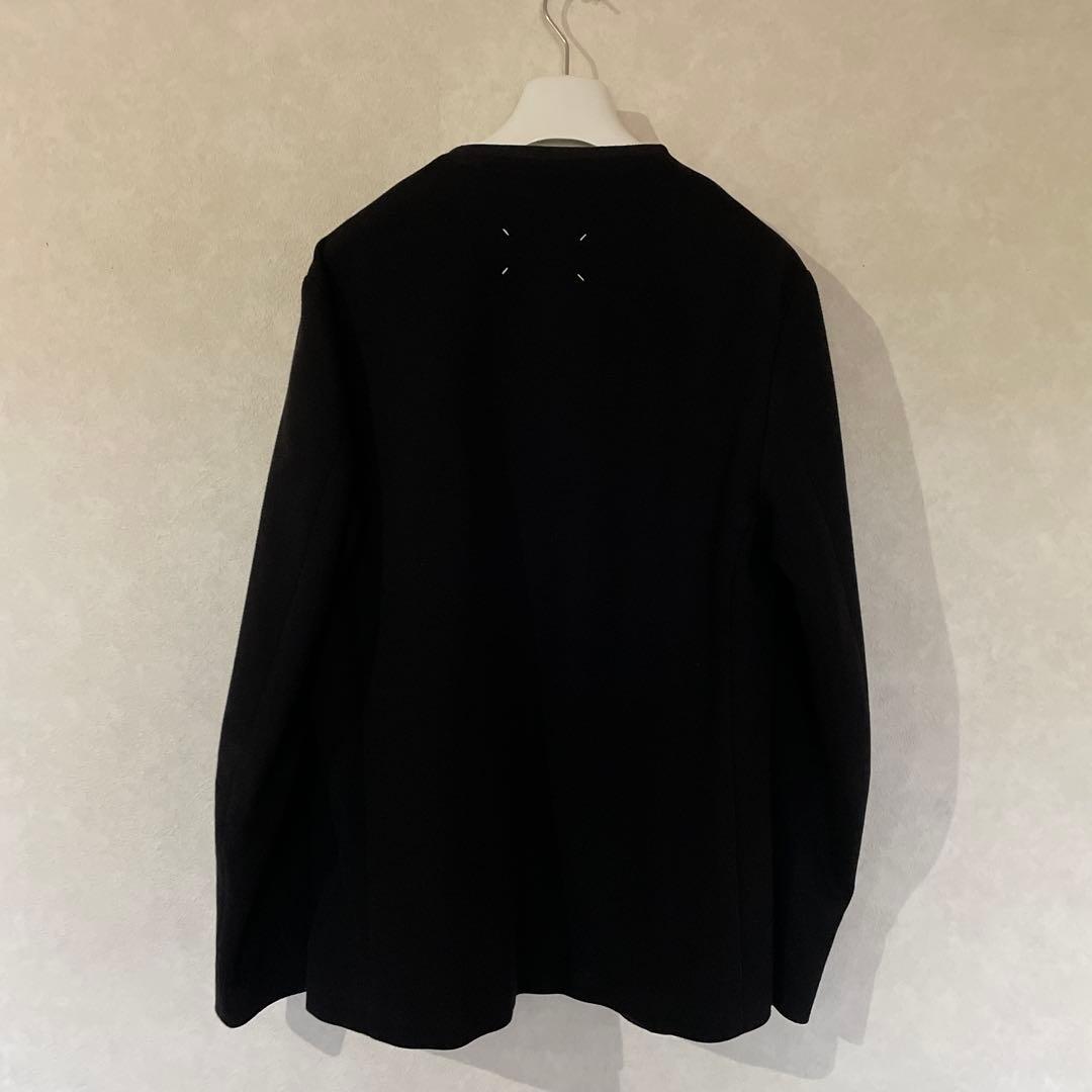 メゾンマルジェラMAISON MARGIELA10ノーカラージャケットサイズ50