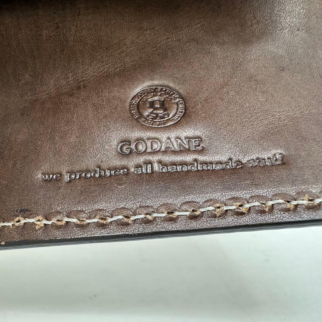 godane ゴダン　キーケース　カービング　レザー