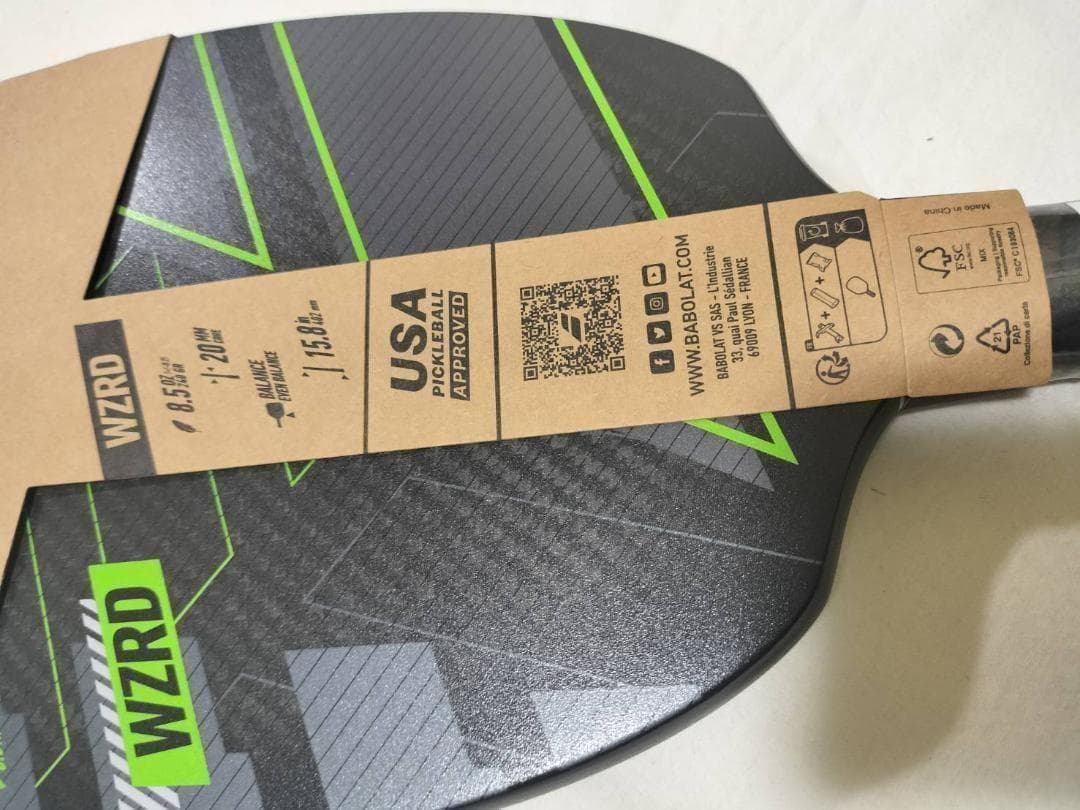 バボラ　ピックルボールパドル　Babolat　WZRD ラケット