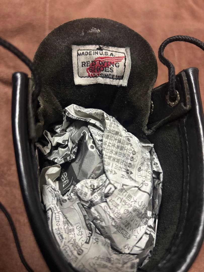 A*0様 希少 2002年製 刺繍羽根タグ レッドウィング 8179 アイリッシ