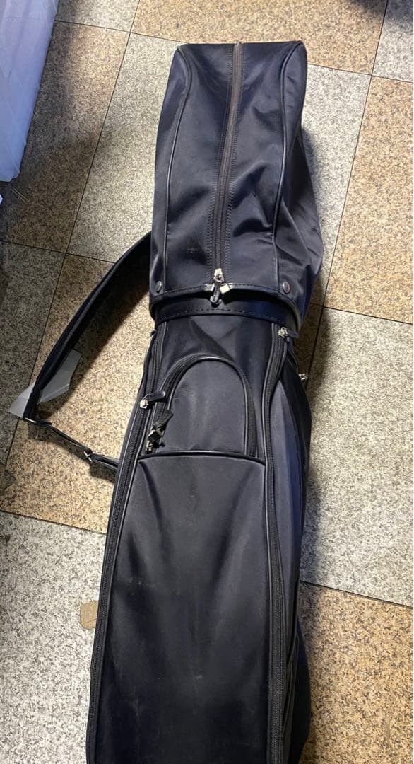 BURBERRY バーバリー ブラック ゴルフバッグ キャディバッグ 中古品