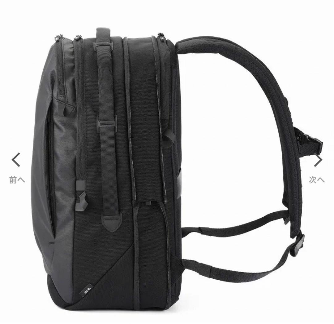 【未使用級】エースジーン　ラグレンティス　ビジネスリュック　68322 BK