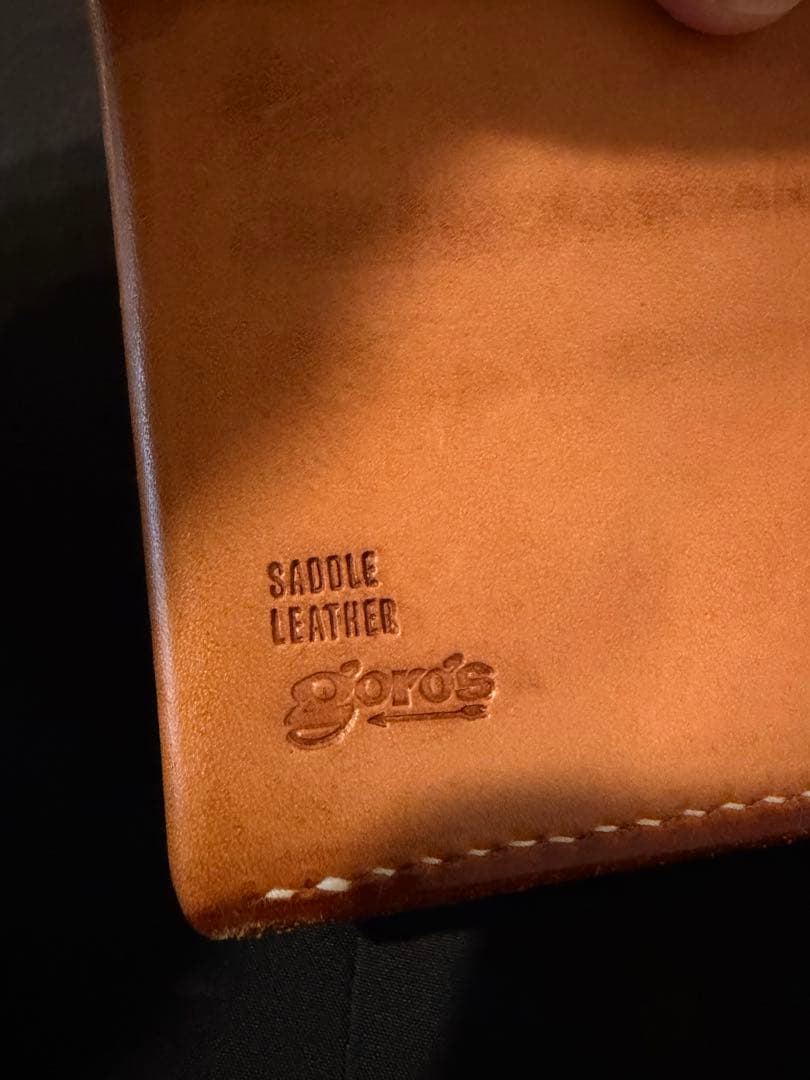 a*k様 goro’s二つ折り革財布