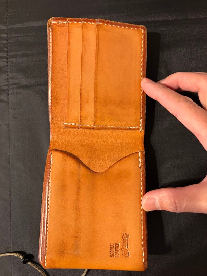 a*k様 goro’s二つ折り革財布