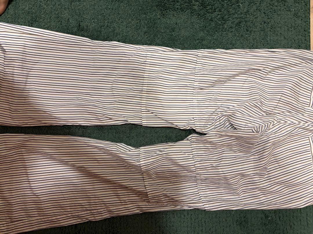 も*ん様 Kiko kostadinov ブーツカットストライプパンツ46