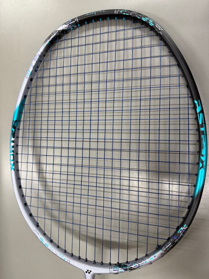 バドミントンラケット ブラック/ブルー