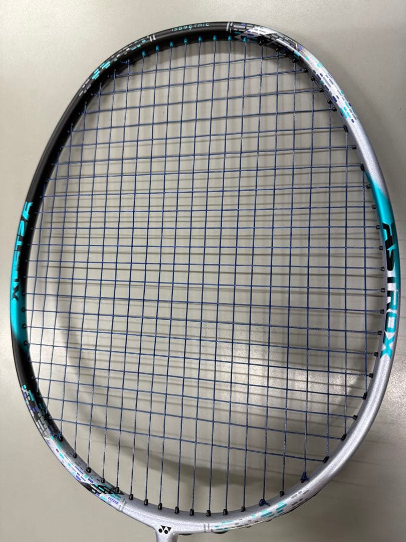 バドミントンラケット ブラック/ブルー