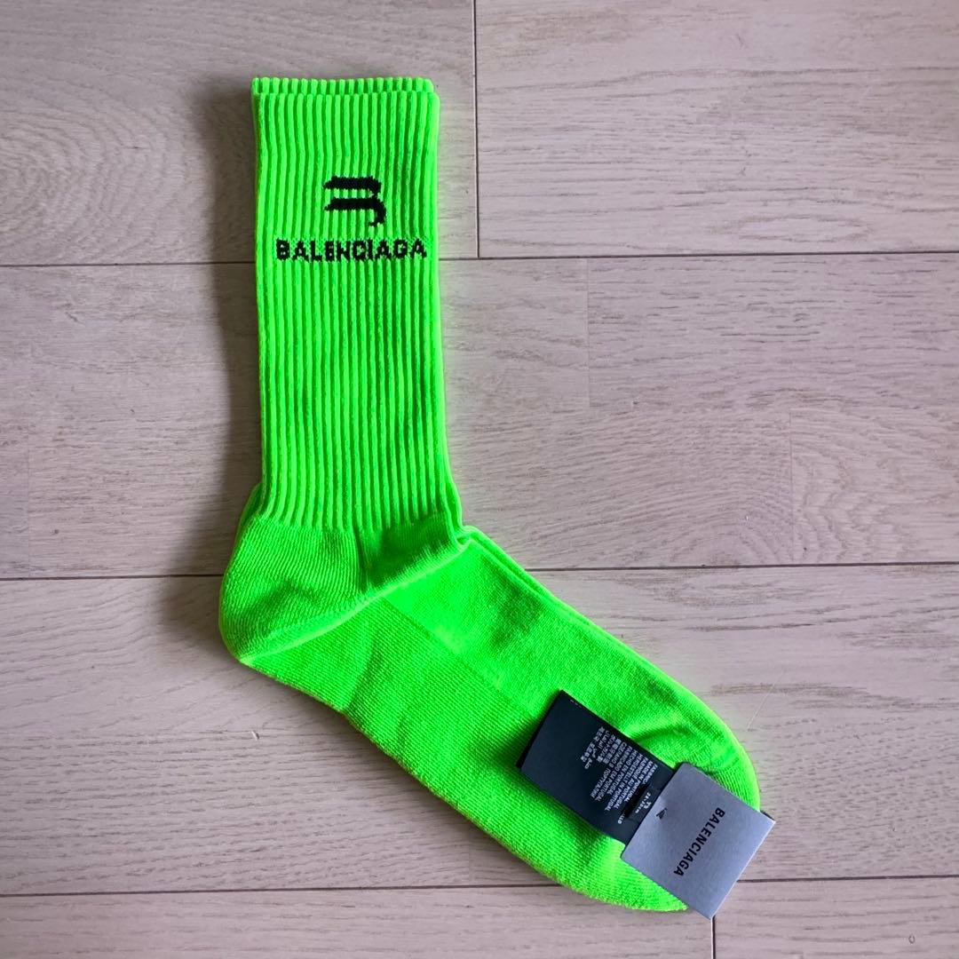 BALENCIAGA バレンシアガ 靴下 MENS メンズ グリーン