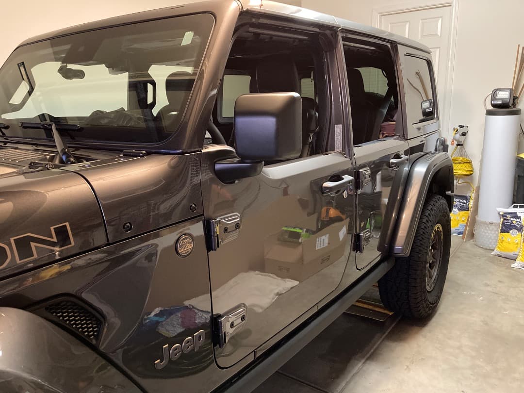 【超激レア】JLラングラー Jeep純正ハーフドアキット＆ストレージバッグ