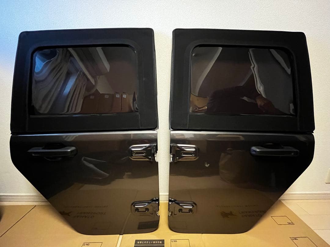 【超激レア】JLラングラー Jeep純正ハーフドアキット＆ストレージバッグ