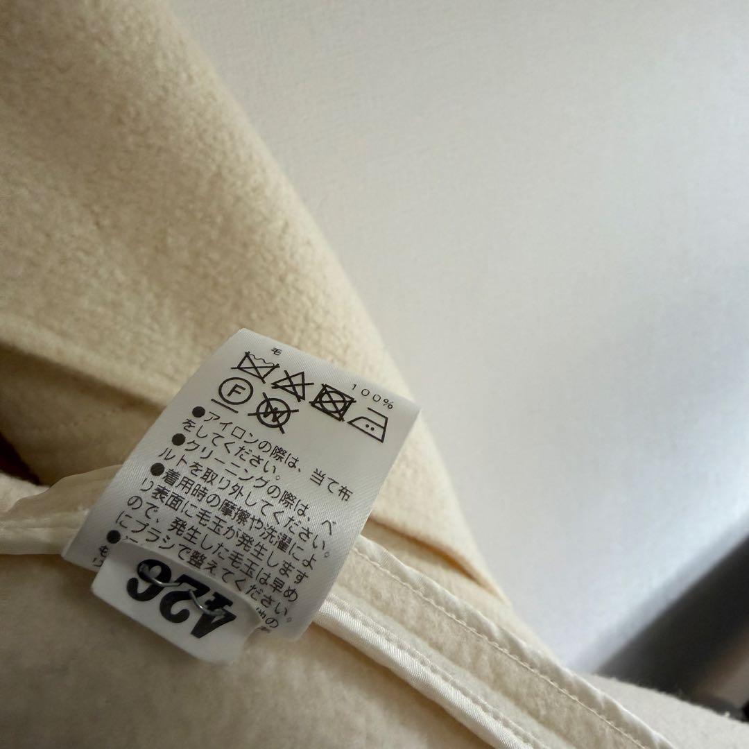 クレーターロングコート　大草直子 ウールリバーコート