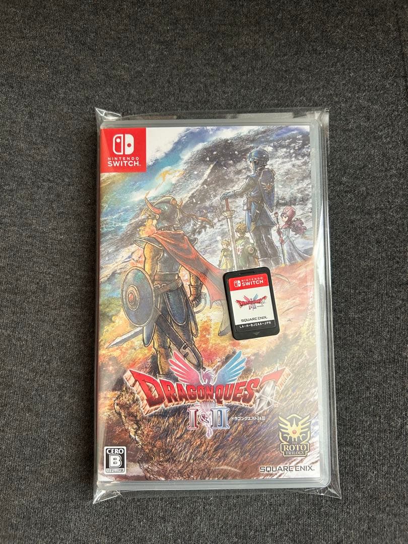 新品同様!2本セットドラクエ1 2.ドラクエ3 switch スイッチ