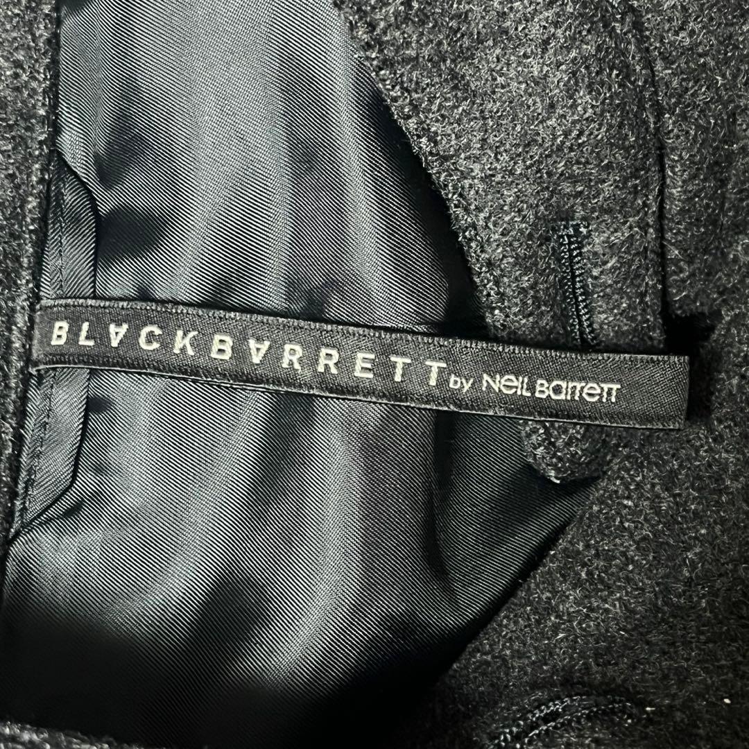 00s Archive BLACKBARRETT グレー ダッフルコート