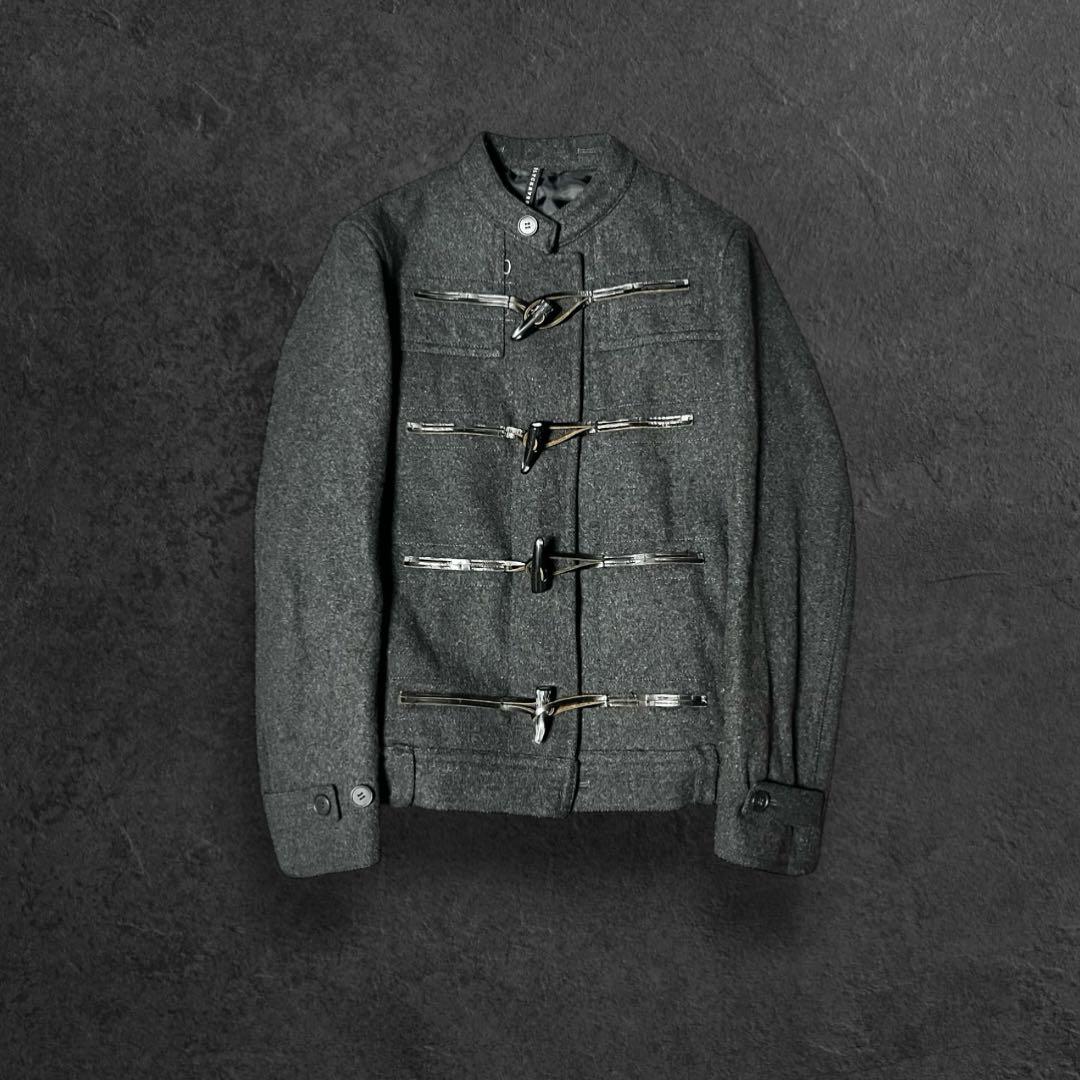 00s Archive BLACKBARRETT グレー ダッフルコート