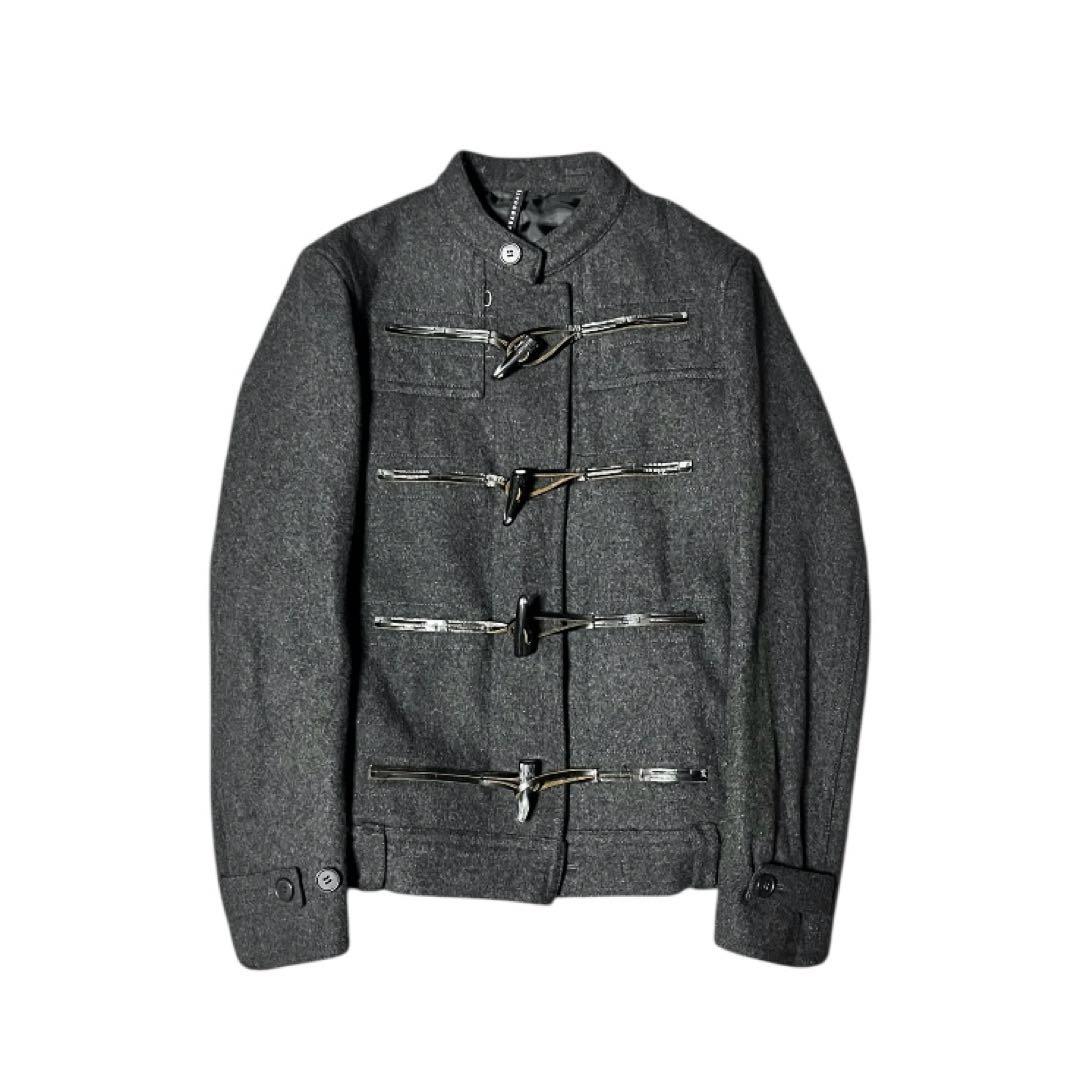 00s Archive BLACKBARRETT グレー ダッフルコート