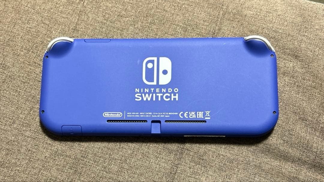 ニンテンドースイッチライト ブルー 充電器付き